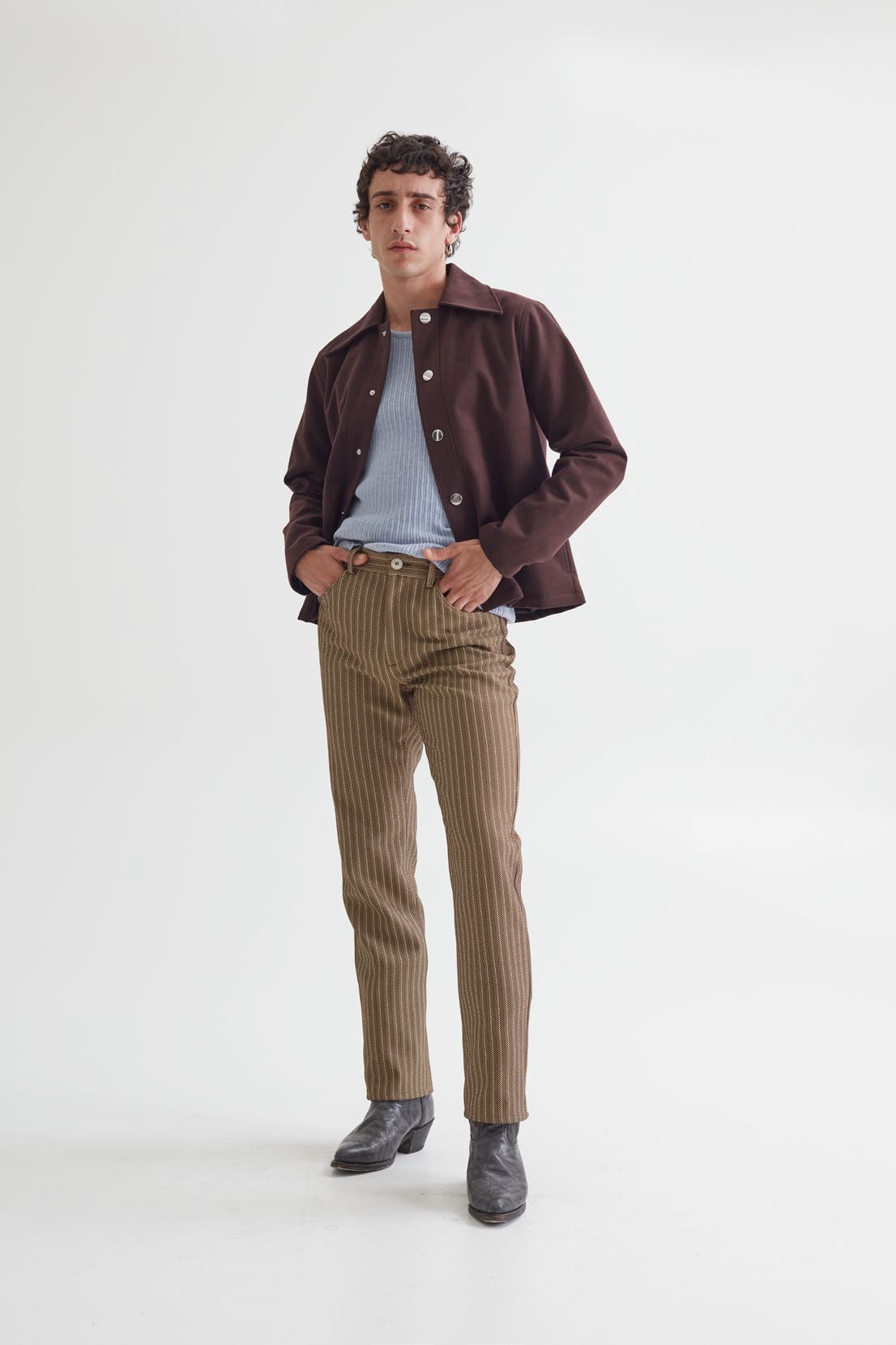 Séfr Spring/Summer 2021 "Union" Collection Lookbook Release Information Menswear Closer Look Swedish Label Tailoring Shirts Blazers Denim Jeans 