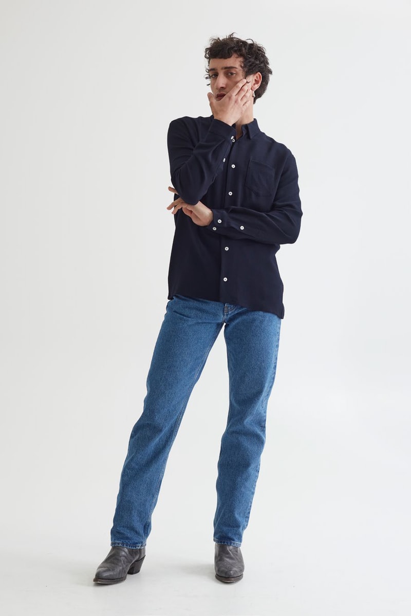 Séfr Spring/Summer 2021 "Union" Collection Lookbook Release Information Menswear Closer Look Swedish Label Tailoring Shirts Blazers Denim Jeans 