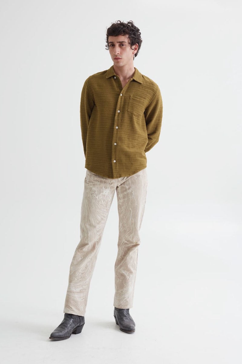 Séfr Spring/Summer 2021 "Union" Collection Lookbook Release Information Menswear Closer Look Swedish Label Tailoring Shirts Blazers Denim Jeans 