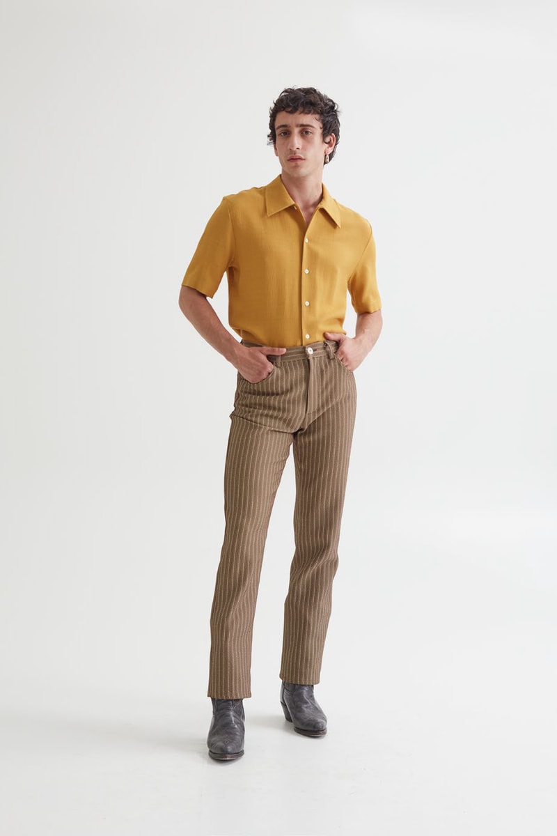 Séfr Spring/Summer 2021 "Union" Collection Lookbook Release Information Menswear Closer Look Swedish Label Tailoring Shirts Blazers Denim Jeans 