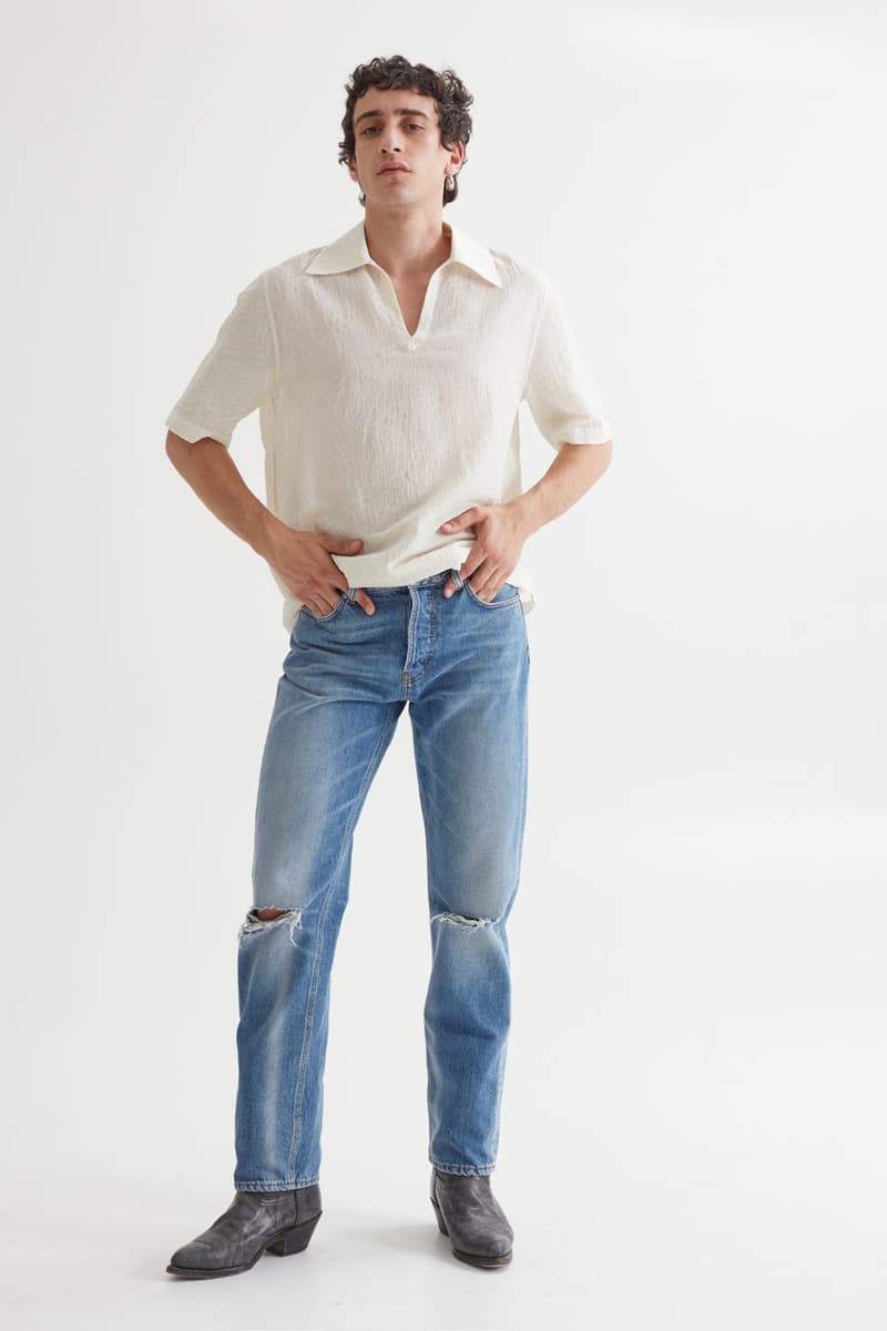 Séfr Spring/Summer 2021 "Union" Collection Lookbook Release Information Menswear Closer Look Swedish Label Tailoring Shirts Blazers Denim Jeans