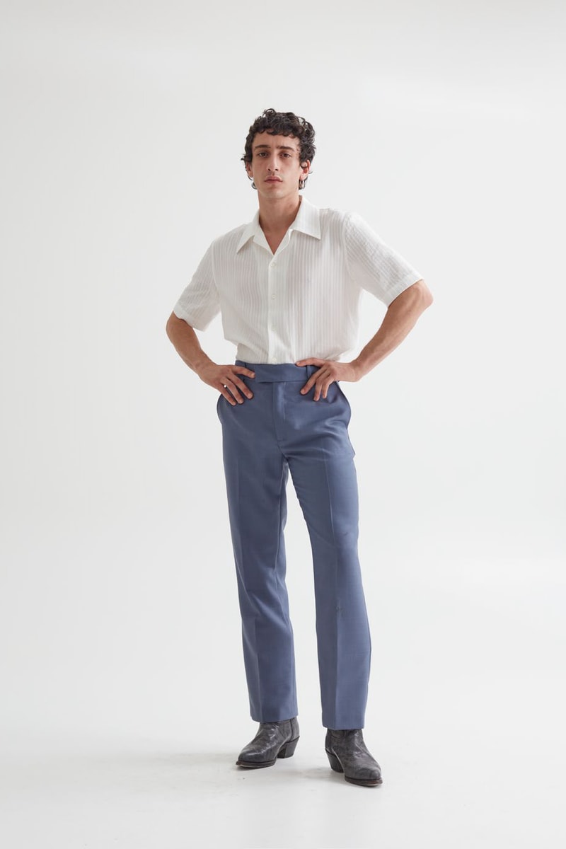 Séfr Spring/Summer 2021 "Union" Collection Lookbook Release Information Menswear Closer Look Swedish Label Tailoring Shirts Blazers Denim Jeans 