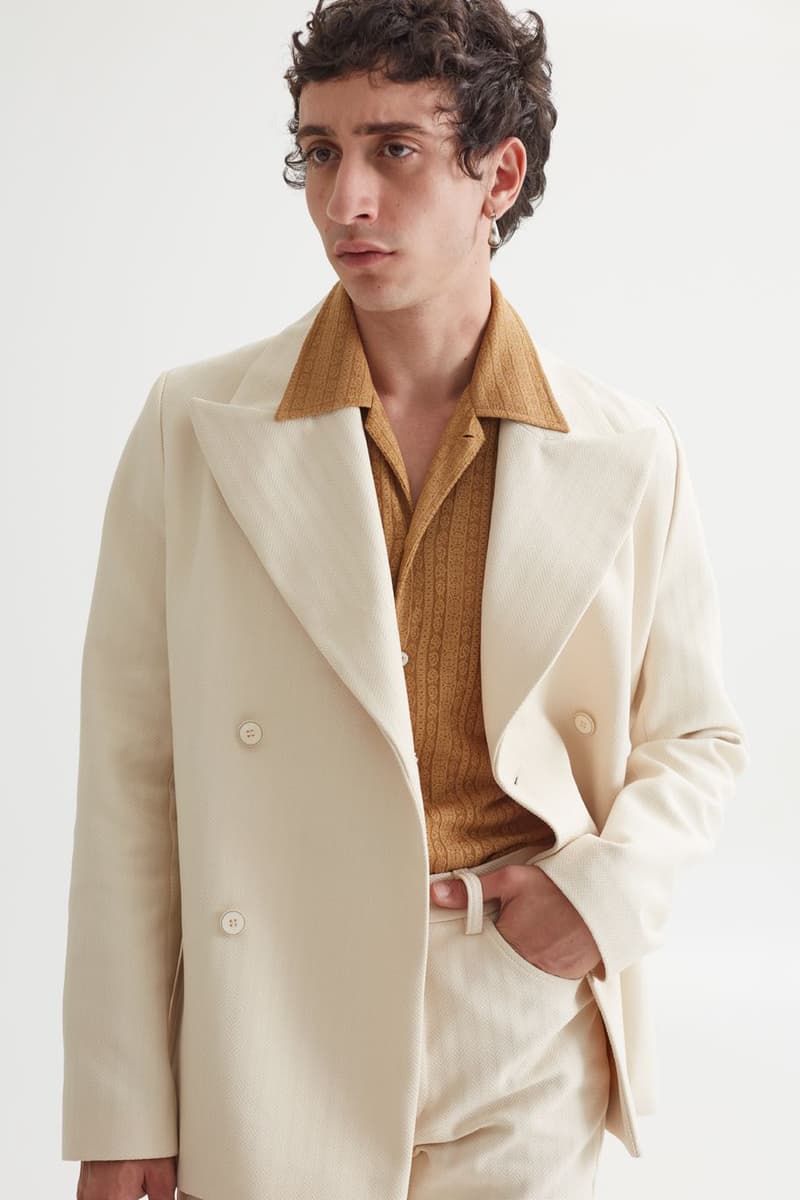 Séfr Spring/Summer 2021 "Union" Collection Lookbook Release Information Menswear Closer Look Swedish Label Tailoring Shirts Blazers Denim Jeans