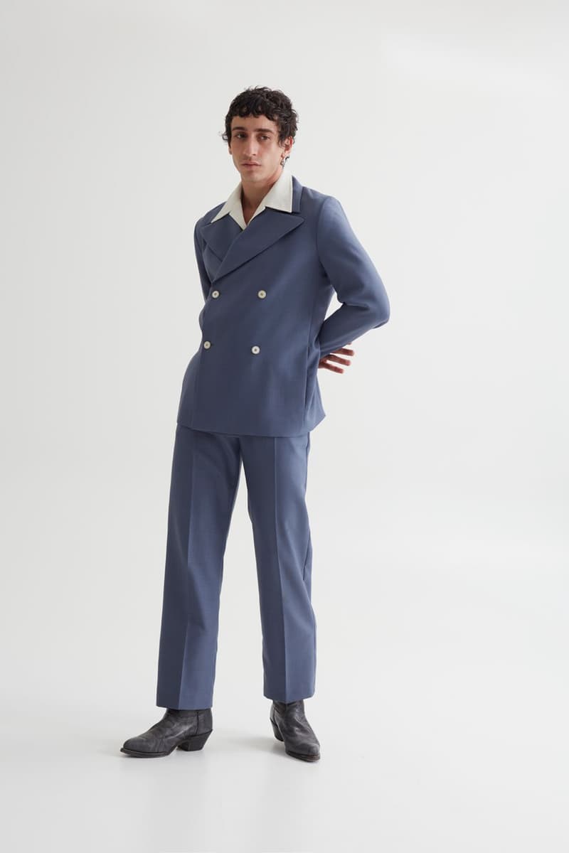Séfr Spring/Summer 2021 "Union" Collection Lookbook Release Information Menswear Closer Look Swedish Label Tailoring Shirts Blazers Denim Jeans