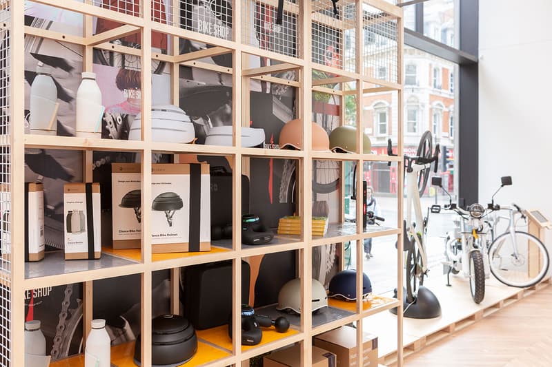 selfridges cycling bike store e-bike e-motorcycle accessories information details opening date details buy cop purchase