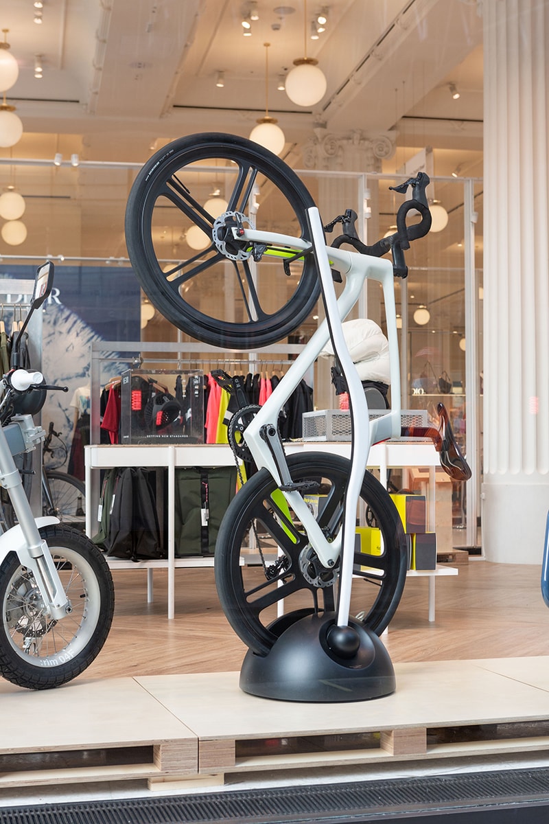 selfridges cycling bike store e-bike e-motorcycle accessories information details opening date details buy cop purchase