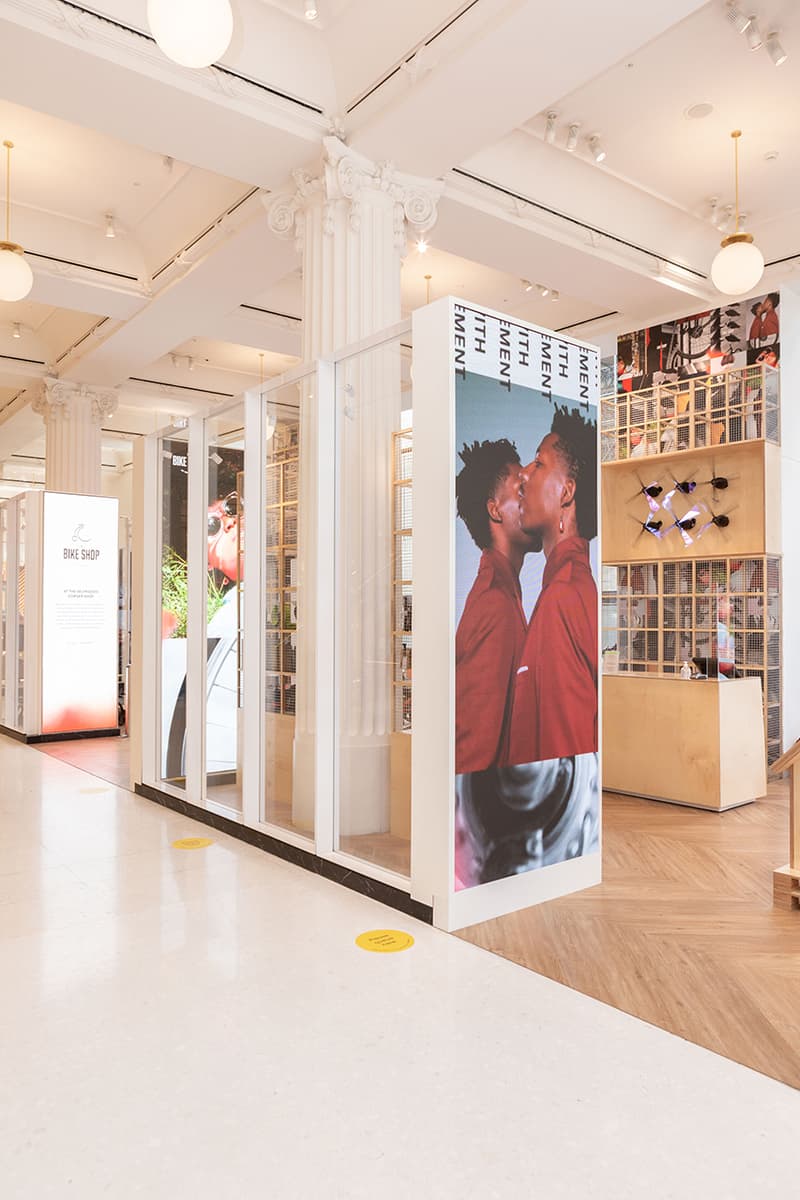 selfridges cycling bike store e-bike e-motorcycle accessories information details opening date details buy cop purchase