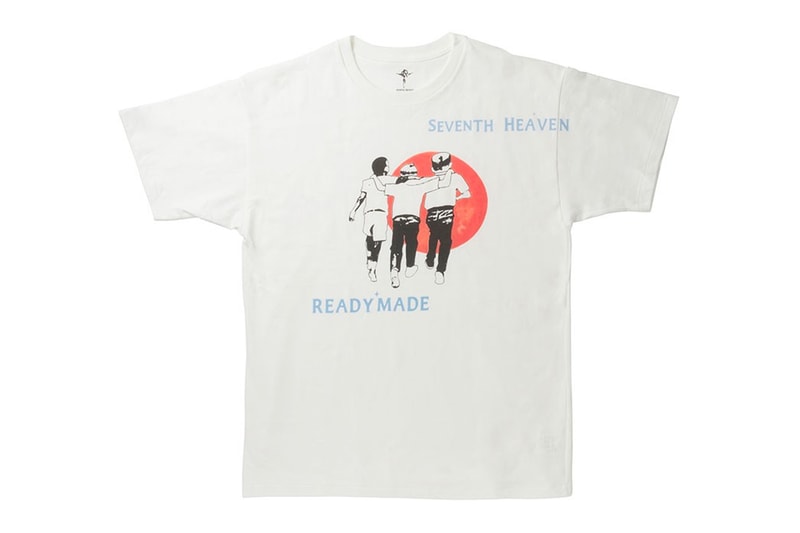 SEVENTH HEAVEN READYMADE T-Shirt Pack Release John Ross black White
