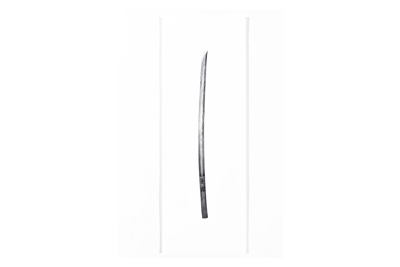 Shohei Otomo 'The Seven Legendary Swords' Print open edition butterfly knife crowbar bokken bat golf-club hammer sushi knife "Reiwa" SHDW.gallery