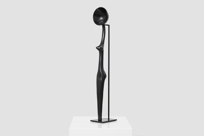 Simone Leigh 'Sentinel IV' Limited Sculpture  Hauser & Wirth Racial justice organization color of change spoon head woman female figure