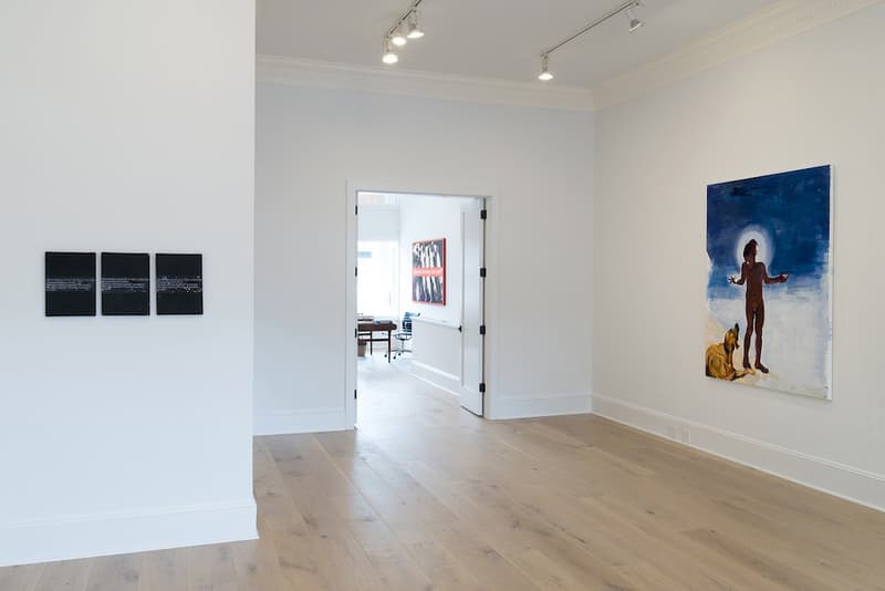 skarstedt gallery new east hampton location kaws george condo barbara kruger
