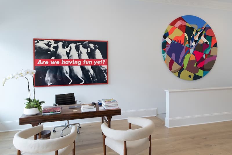 skarstedt gallery new east hampton location kaws george condo barbara kruger
