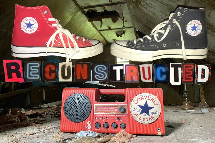 Slam Jam and Converse's Reconstructed Chuck 70 Drops in Vivid Red