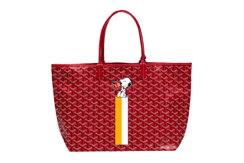 PEANUTS Goyard 2020 Snoopy Capsule accessories bags cartoon prints graphics french paris luxury