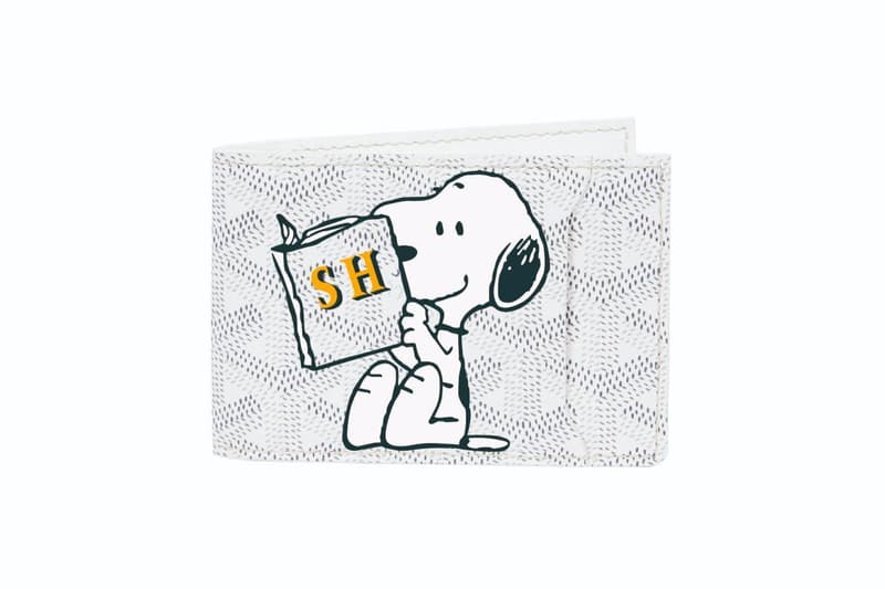 PEANUTS Goyard 2020 Snoopy Capsule accessories bags cartoon prints graphics french paris luxury