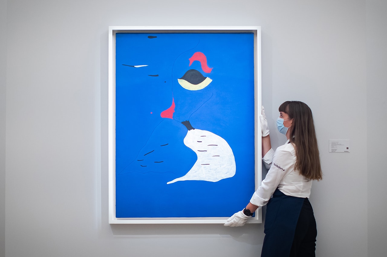 Sotheby's Christies Miro Banksy KAWs auction 
