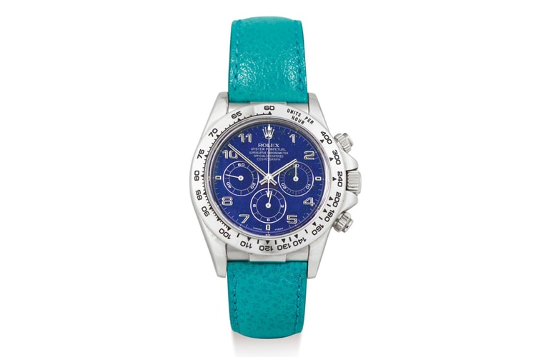 Rare Lapis Lazuli Dial Rolex Daytona Sets New Auction Record