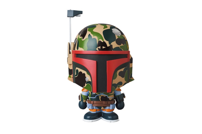 BAPE Medicom Toy Star Wars Boba Fett BEARBRICK VCD Figures hypebeast disney toys collectibles movie cinema mandalorian clone wars