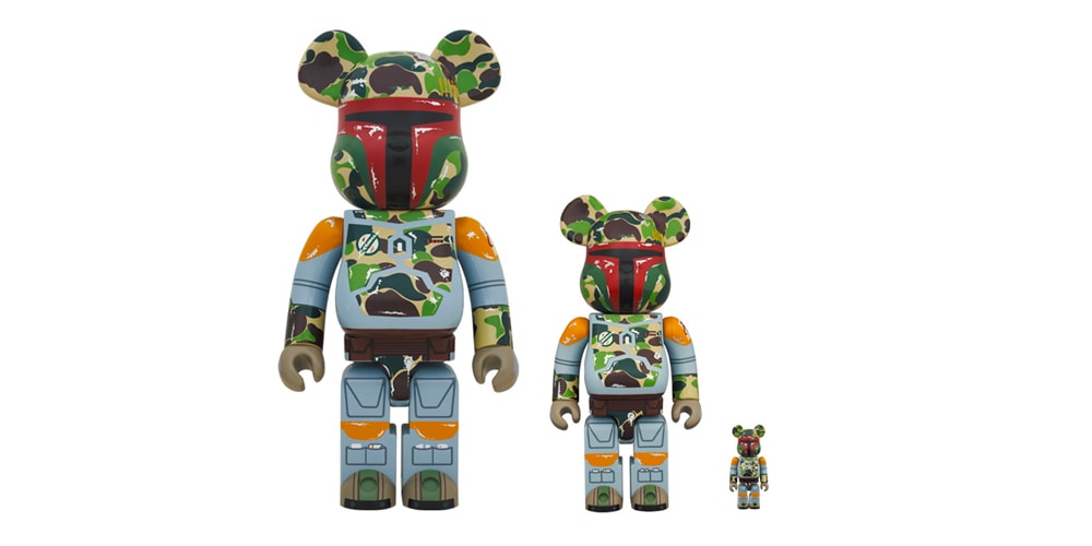 BAPE x Medicom Toy Boba Fett BE@RBRICK | Hypebeast