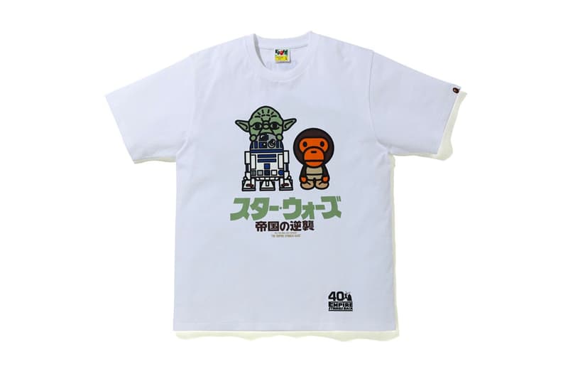 Star Wars The Empire Strikes Back 40th Anniversary BAPE Collection release info a bathing ape medicom toy bearbrick vcd figures boba fett darth vader