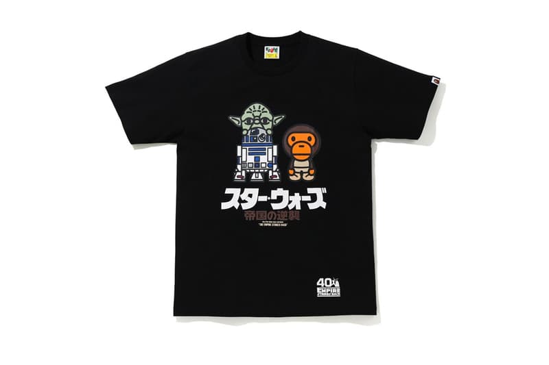 Star Wars The Empire Strikes Back 40th Anniversary BAPE Collection release info a bathing ape medicom toy bearbrick vcd figures boba fett darth vader
