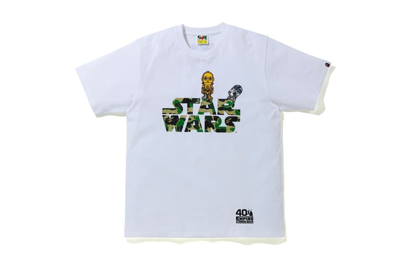 Star Wars The Empire Strikes Back 40th Anniversary BAPE Collection release info a bathing ape medicom toy bearbrick vcd figures boba fett darth vader