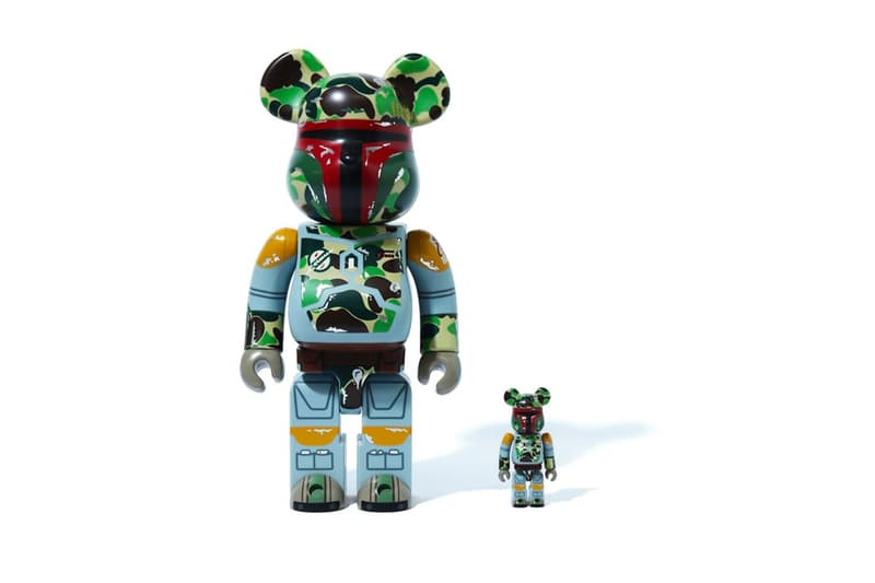 Star Wars The Empire Strikes Back 40th Anniversary BAPE Collection release info a bathing ape medicom toy bearbrick vcd figures boba fett darth vader