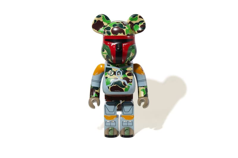 Star Wars The Empire Strikes Back 40th Anniversary BAPE Collection release info a bathing ape medicom toy bearbrick vcd figures boba fett darth vader