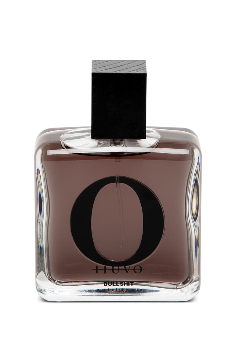 IIUVO BULLSHIT Fragrance Release Information Stefan Brüggemann Collaboration London Perfume Aftershave Scent "FUCK YOU PAY ME" top: sichuan pepper / grapefruit / tangerine core: lavender / rose / lily of the valley base: musk / tonka bean / vanilla / guaiac wood