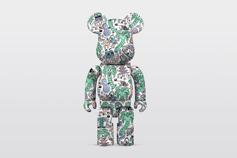Steven Harrington and Medicom Toy Craft Psychedelic BE@RBRICK