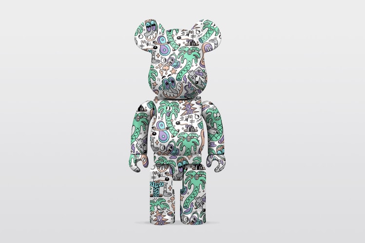 Steven Harrington and Medicom Toy Craft Psychedelic BE@RBRICK