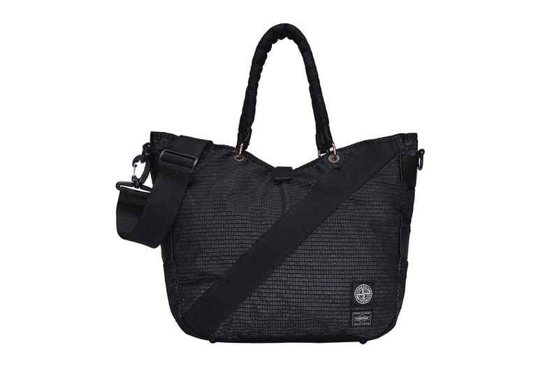 Porter x Stone Island REFLECTIVE WEAVE RIPSTOP Collection bags tote bags tech ripstop fabric 