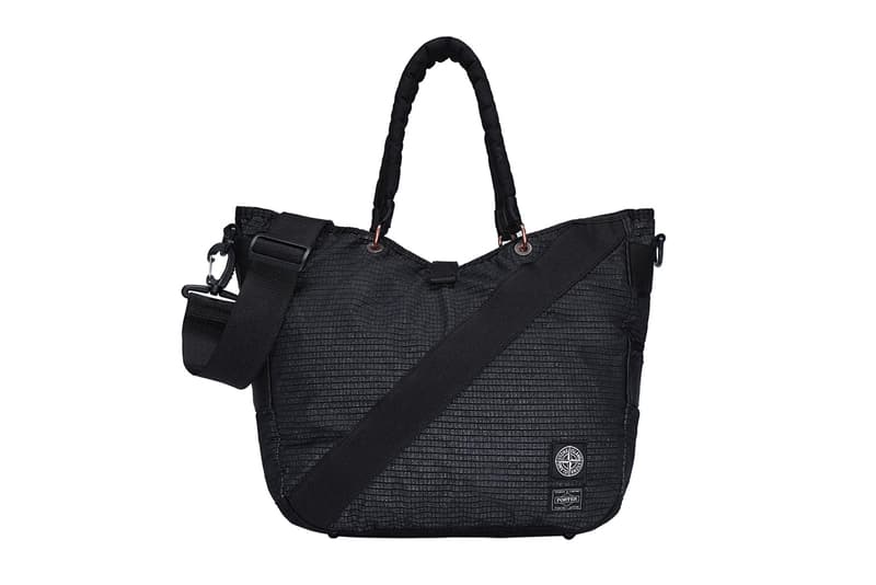 Porter x Stone Island REFLECTIVE WEAVE RIPSTOP Collection bags tote bags tech ripstop fabric
