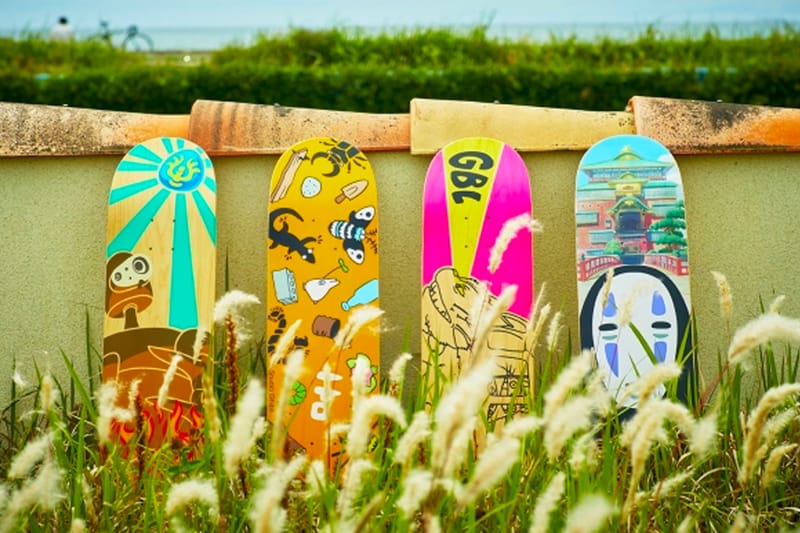 Studio Ghibli Skateboards Offered at New Specialty Store in Tokyo