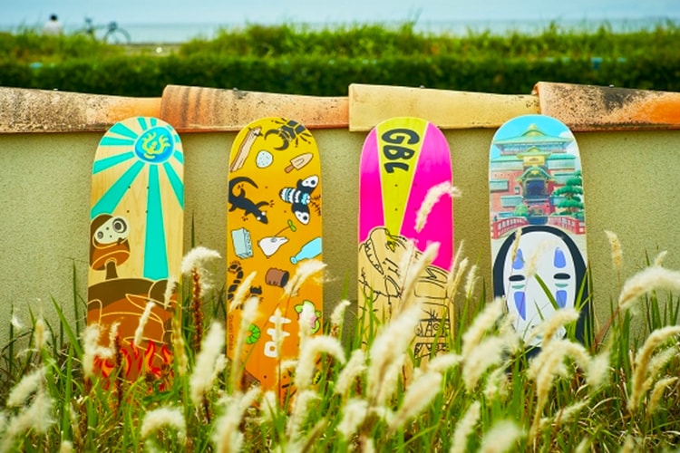 Studio Ghibli Skateboards Offered at New Specialty Store in Tokyo
