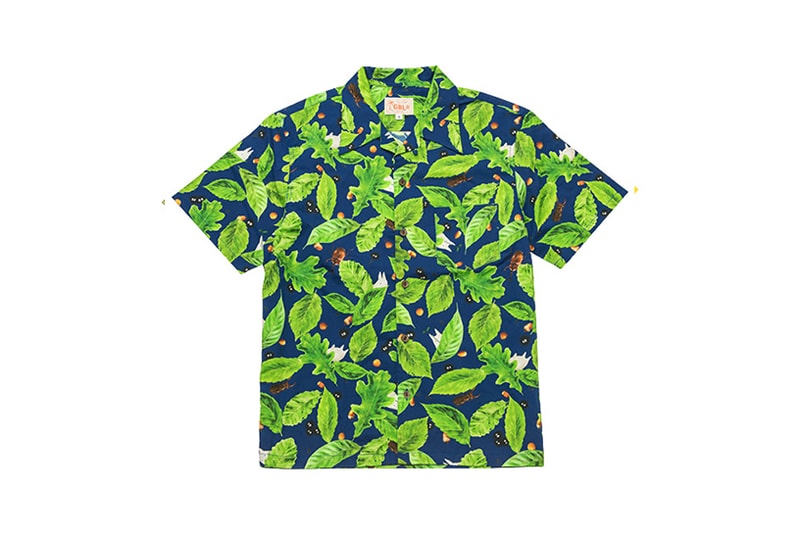 Studio Ghibli GBL Hawaiian Shirts Release Kiki's Delivery Service My Neighbour Totoro anime miyazaki 