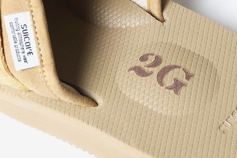 Poggy 2G Suicoke HOTO-SCab shibuya parco black beige menswear streetwear spring summer 2020 collection ss20 japanese label footwear slides sandals