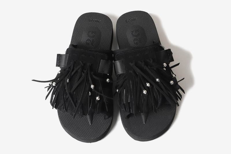 Poggy 2G Suicoke HOTO-SCab shibuya parco black beige menswear streetwear spring summer 2020 collection ss20 japanese label footwear slides sandals