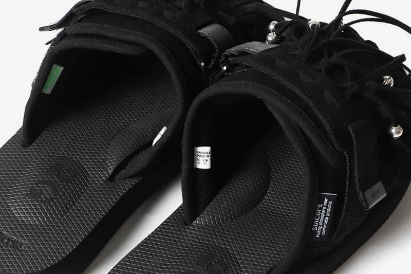 Poggy 2G Suicoke HOTO-SCab shibuya parco black beige menswear streetwear spring summer 2020 collection ss20 japanese label footwear slides sandals