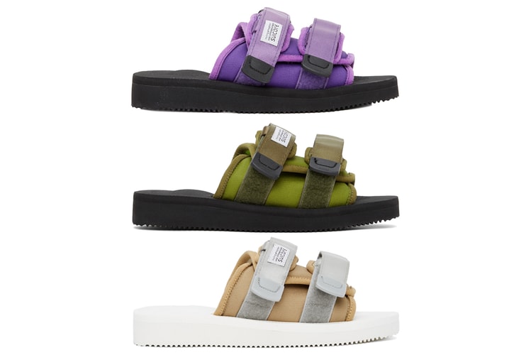 Suicoke Releases Three SSENSE-Exclusive Moto-Cab Slides