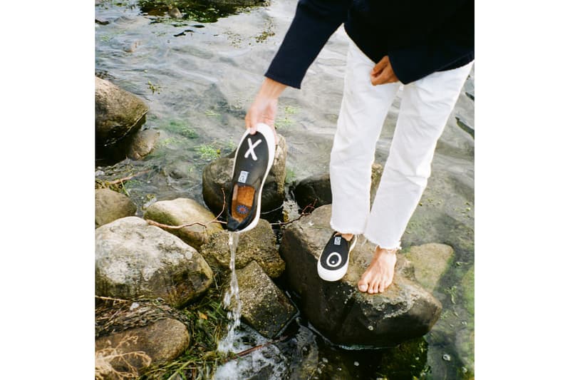 André Saraiva x Surface Project Sustainable Sneakers exclusive slip-ons macroplastics upcycled materials designs art ocean plastic crisis Mr. A figure "X" "O"
