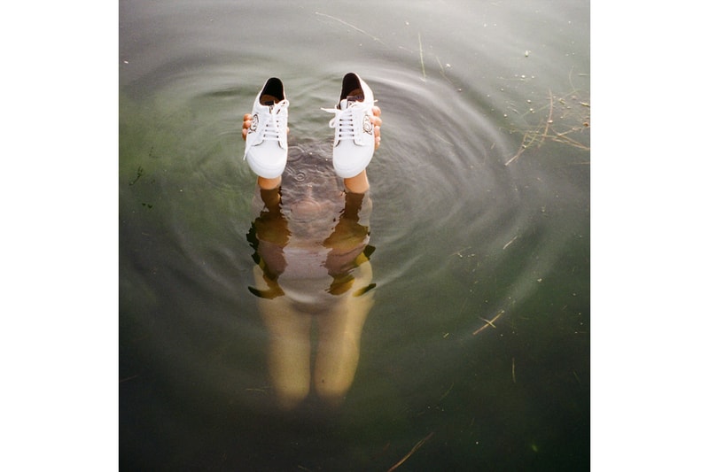 André Saraiva x Surface Project Sustainable Sneakers exclusive slip-ons macroplastics upcycled materials designs art ocean plastic crisis Mr. A figure "X" "O"