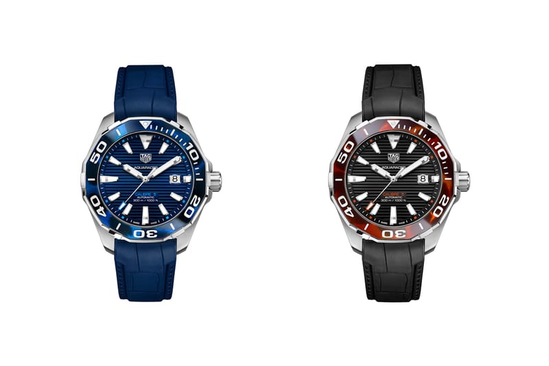 TAG Heuer Updates Its Aquaracer With Tortoiseshell Bezels