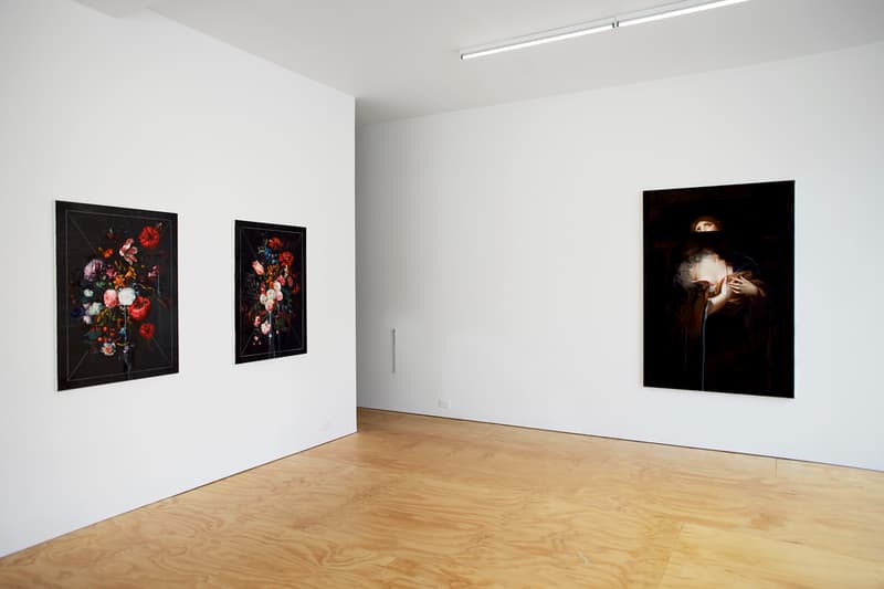 ted pim when time stood still half gallery exhibition paintings