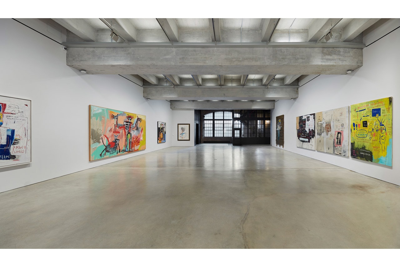 Jean-Michel Basquiat Exhibition Virtual Tour the brant foundation new york 