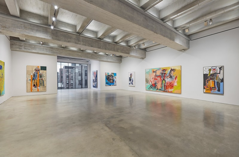 Jean-Michel Basquiat Exhibition Virtual Tour the brant foundation new york 