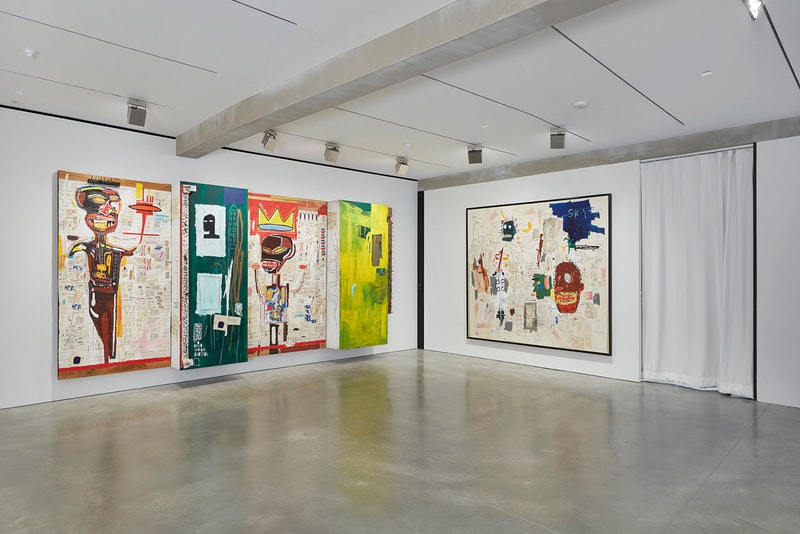 Jean-Michel Basquiat Exhibition Virtual Tour the brant foundation new york 