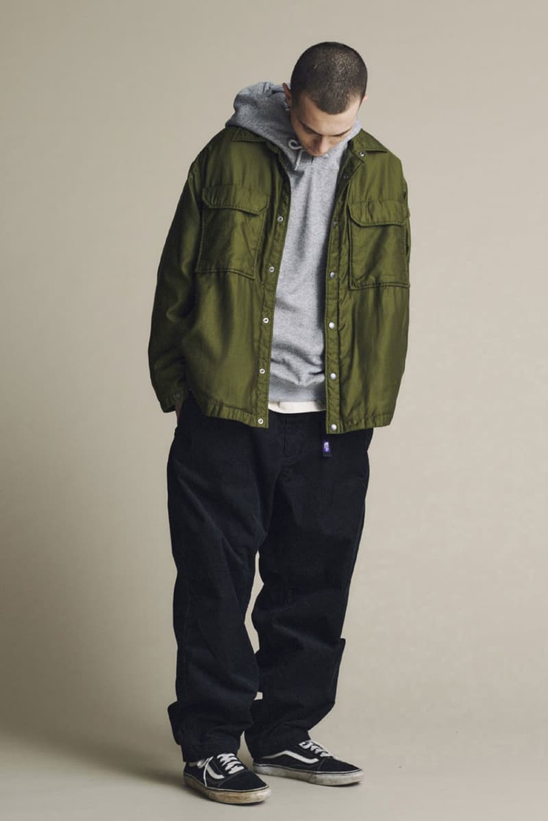 THE NORTH FACE PURPLE LABEL Fall/Winter 2020 collection lookbook fw20 japan Eiichiro Homma nanamica