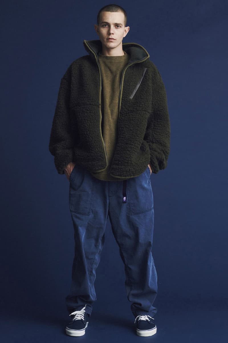 THE NORTH FACE PURPLE LABEL Fall/Winter 2020 collection lookbook fw20 japan Eiichiro Homma nanamica