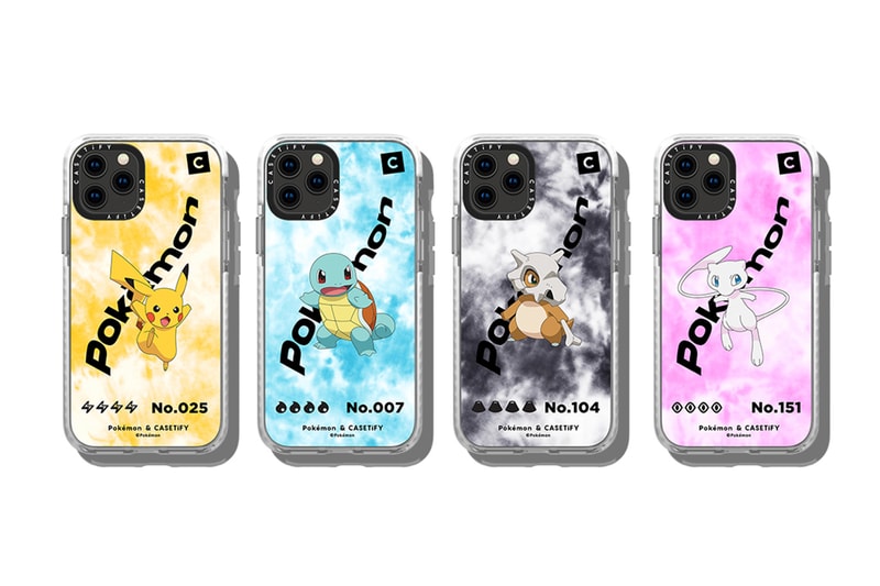 The Pokémon Company CASETiFY 2020 Collection Release Info Cases  iPhone AirPods Apple Watches iPads MacBooks Wireless Chargers 2-in-1 Grip Stands